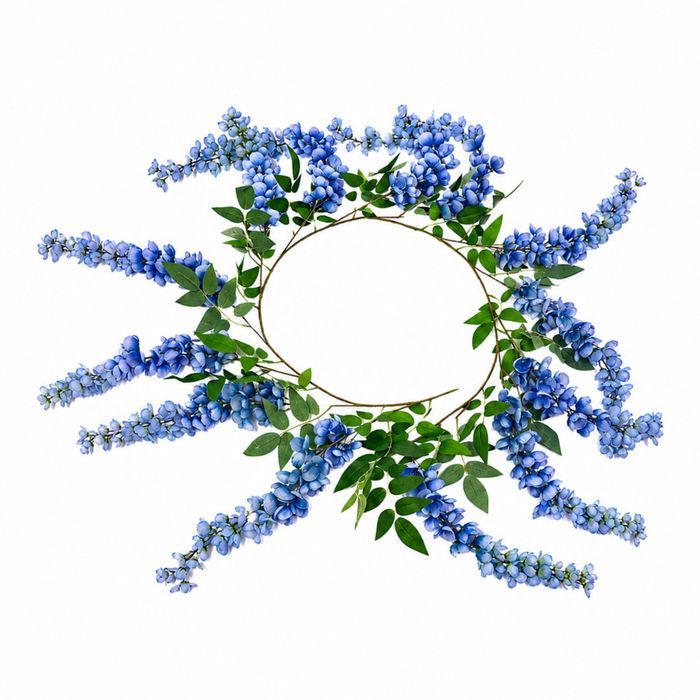 Un-Real 150cm Blue Wisteria Artificial Garland