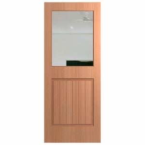 Hume 2040 x 820 x 40mm SPM Clear Opening Glass Entrance Door