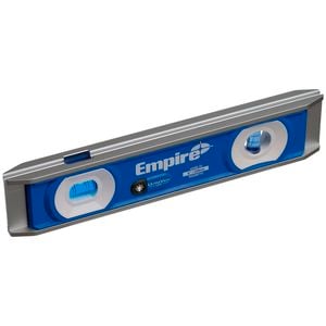 Empire 225mm LED Magnetic True Blue UltraView Torpedo Level