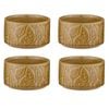 4pc Ladelle Heath Caramel Ramekin
