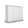 Absco Sheds 2.26 x 0.78 x 1.95m Surfmist Single Door Space Saver Garden Shed