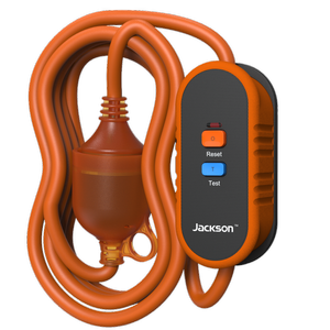 Jackson 2m Rugged Inline Extension Lead With RCD Safety Switch