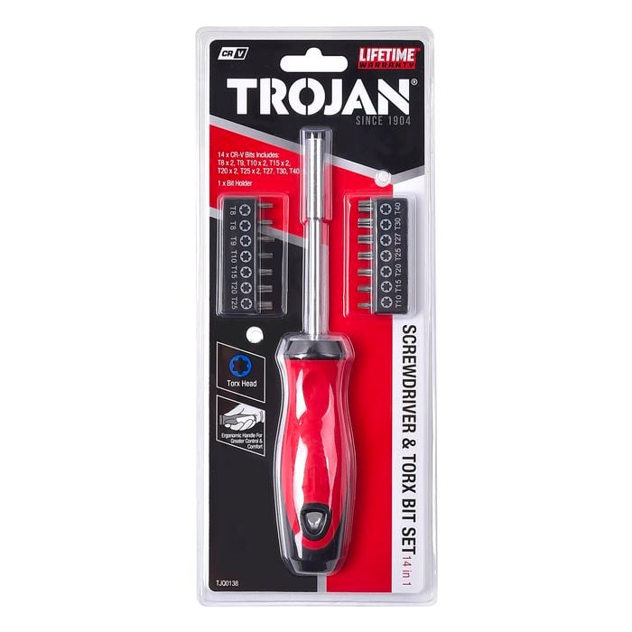 Trojan 15 Piece Torx Screwdriver