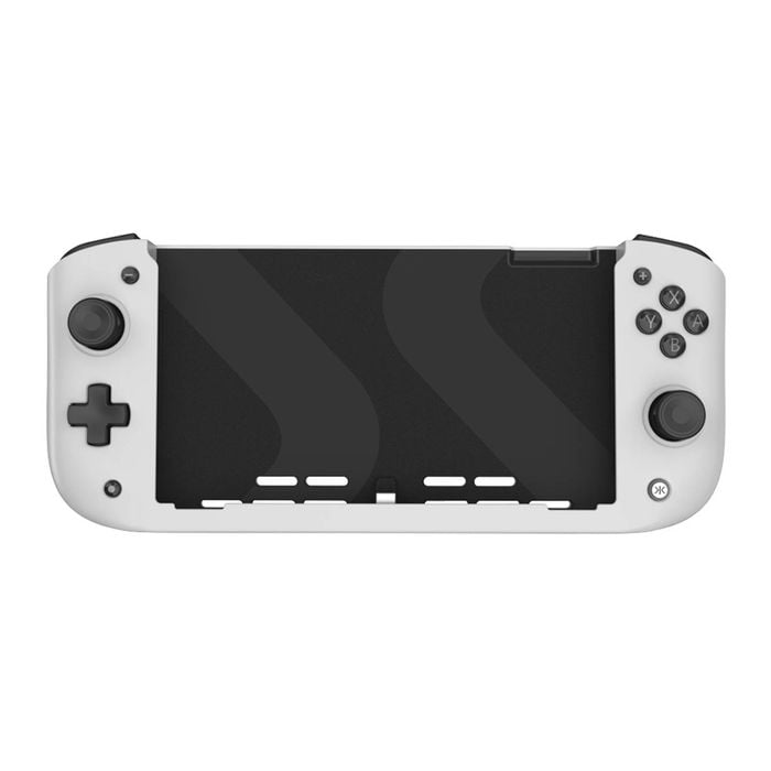 CRKD Nitro Deck Controller Deck For Nintendo Switch White Edition