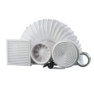 Blauberg 150mm DUCTO Ultra Quiet Inline Exhaust Fan Kit