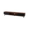 Tauris 2000mm Dark Oak Nova Low Line Entertainment Unit, TV Cabinet, TV Unit