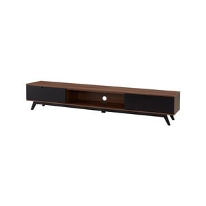Tauris 2000mm Dark Oak Nova Low Line Entertainment Unit, TV Cabinet, TV Unit