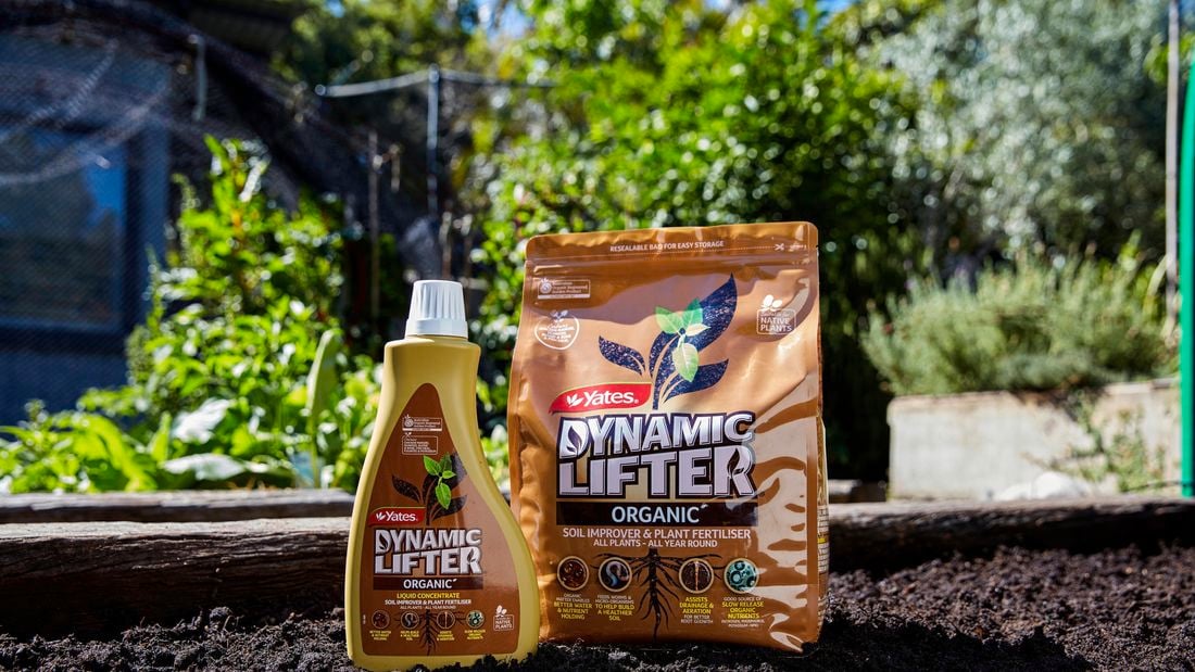Dynamic Lifter in garden bed