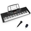 Costway 61-key Electronic Keyboard Portable Digital Piano W/music Stand