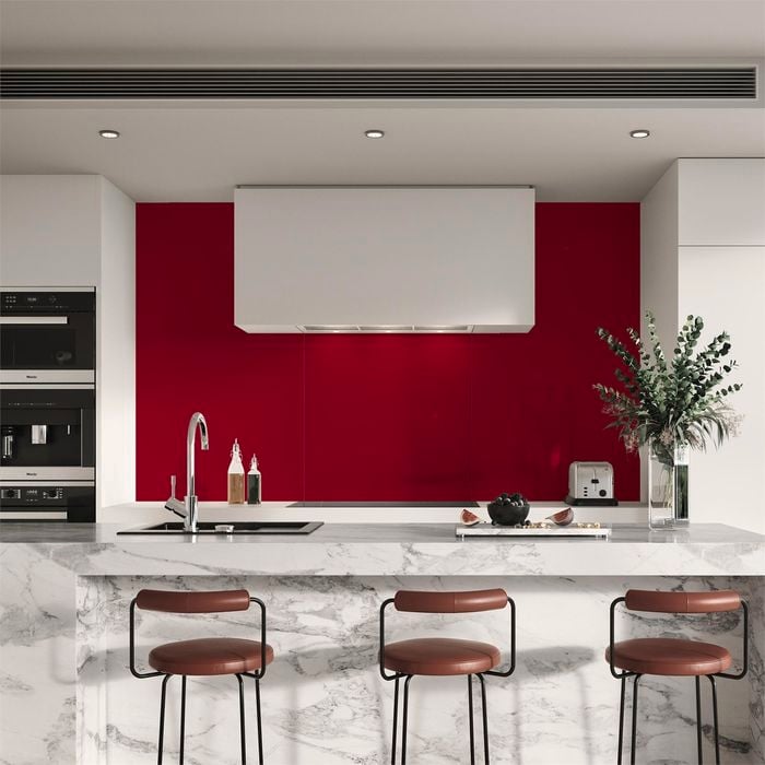 Vistelle 2600 x 760 x 4mm Blush High Gloss Acrylic Splashback