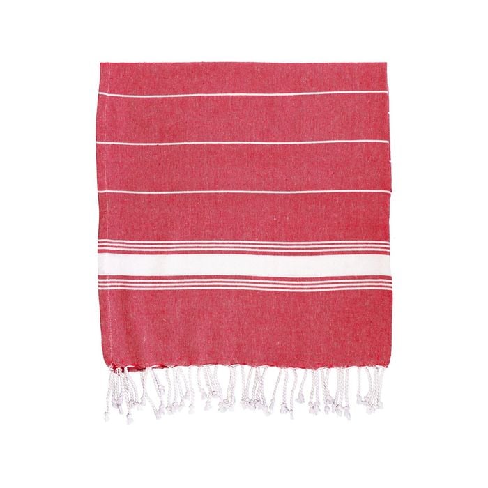 Nicola Spring Turkish Cotton Towel - Red