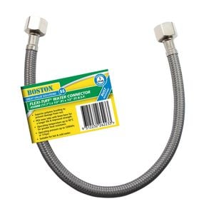 BOSTON 450mm Polymer Braided FLEXI-TUFF Water Connector