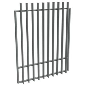 ProtectorAl 800-1200W x 1500H Monument Aluminium Radiator Pool Gate