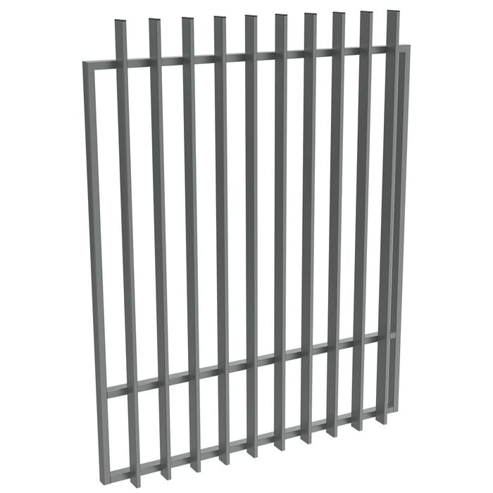ProtectorAl 800-1200W x 1500H Monument Aluminium Radiator Pool Gate