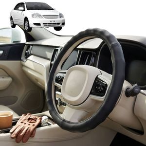 Australian Goose Steering Wheel Cover for Toyota Corolla 2002 - 2007 (Hatch/Sedan (E120/130)) Circle Black