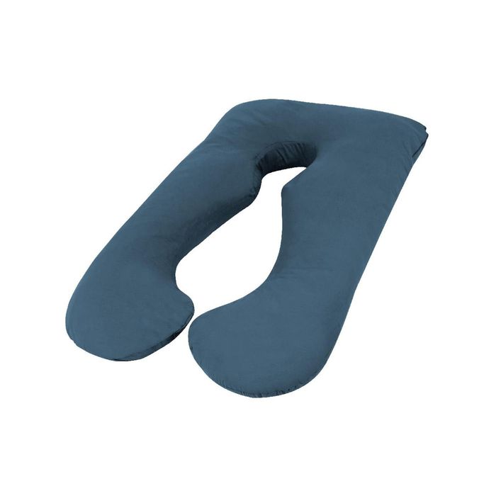 Woolcomfort Dark Blue Color Aus Made Maternity Pregnancy Nursing Sleeping Body Pillow