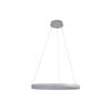 Oriel Lighting Cronus Modern Tricolour LED Halo Pendant Light White 60cm