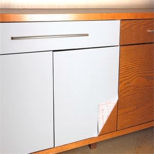 NewDecor Home Decor Film 450mmx 2000mm Plain White