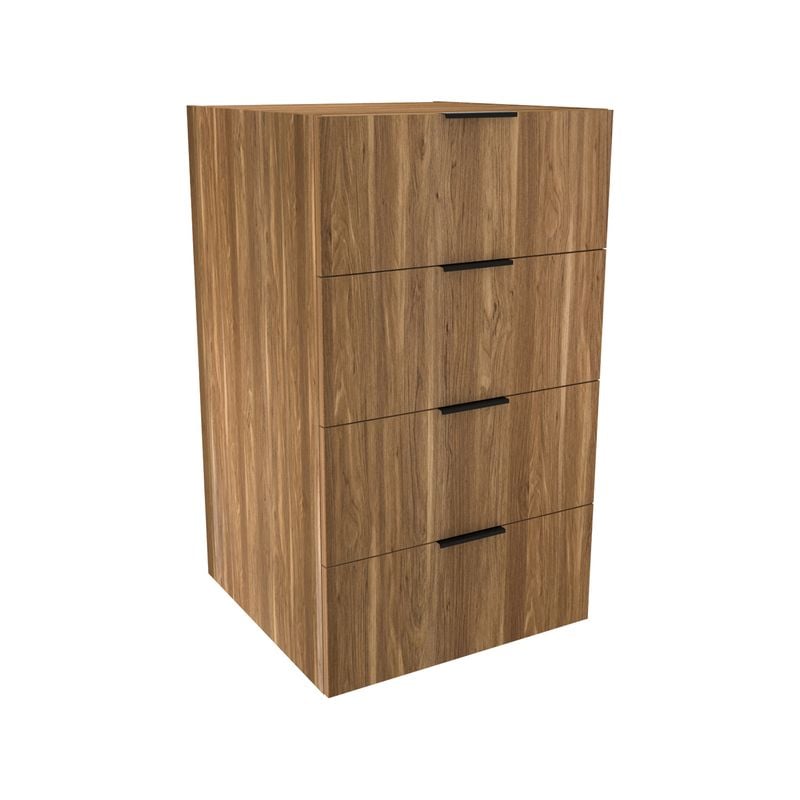 Lugna 1024 x 600 x 580mm Cove 4 Drawer Storage Cabinet
