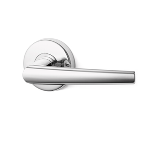 Lockwood 63mm Satin Chrome Pearl Velocity Spire Passage Leverset
