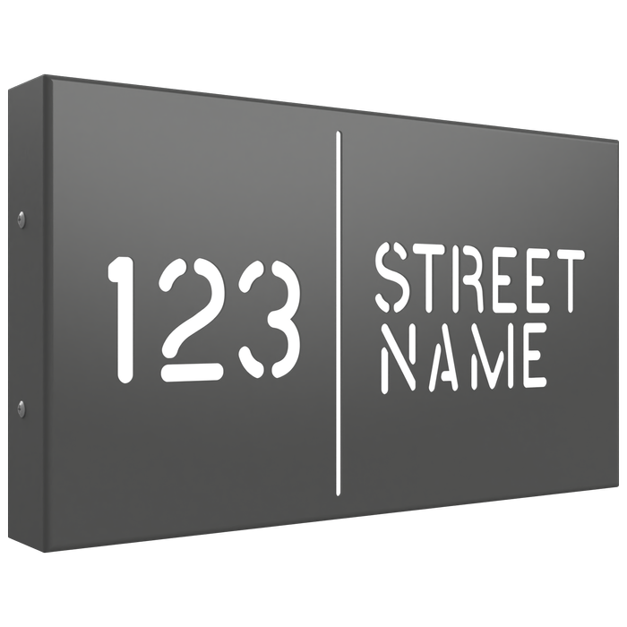 ProtectorAl 380 x 220mm Woodland Grey Aluminium Cut Through Custom ...