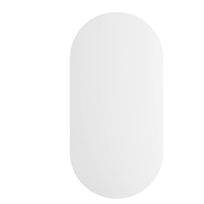Attica Nobu 900mm Oval Natural Oak Shaving Cabinet