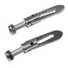 Goliath 20mm Zinc Plated Antiluce Bolt On Fastener