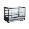 Exquisite Counter Top Square Cake Display Refrigerators 160 Litre