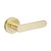 Zanda 65mm Satin Brass Duke Dummy Set Non Handed