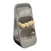 Catzon Utensil Storage Rack with Draining Hole for Makeup Desk Supplies-Grey