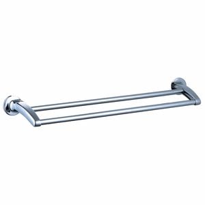 Mondella 600mm Chrome Prelude Double Towel Rail 