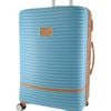 Pierre Cardin Large Hard-Shell Suitcase Travel Luggage 80cm Blue