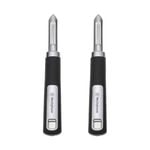 2PK Westinghouse Vegetable Peeler Soft Grip Stainless Steel