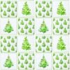 4x 4pc LVD Coasters Pine Trees Decorative Barware/Serveware Home Kitchen