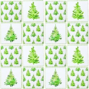 4x 4pc LVD Coasters Pine Trees Decorative Barware/Serveware Home Kitchen