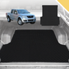 Outback GT 6D Pro Ute Tub Mat for GWM Haval V240 Dual Cab (Wingle 5) 2011-2016 (With Spray On Liner or No Liner)- Black