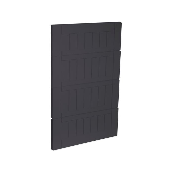 Kaboodle 450mm Grey Fig Country Drawer Panels - 4 Pack