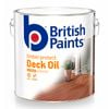 British Paints 8L Natural Oil Based Decking Oil