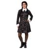 Rubies Wednesday Addams Adults/Women's Dress Up Halloween Party Costume Size L