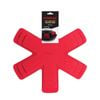 Set of 3 Pyrolux Cookware Flexible Non Stick Interior Pan Protectors-Red