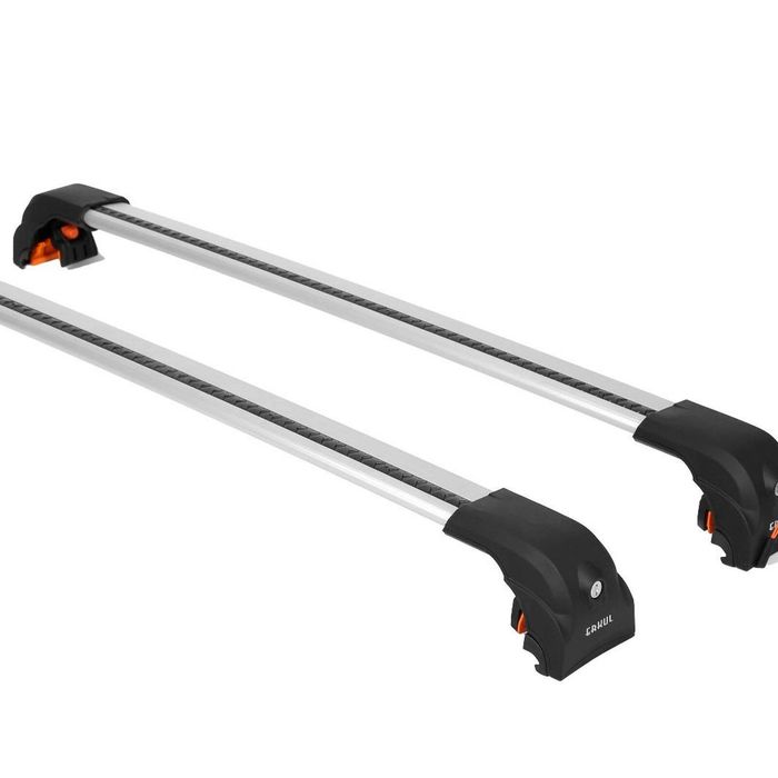Amos Aero 120cm Roof Rack Bars – Fits BMW 5 F11 2010-2017 Flush Rails