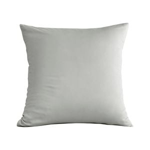 Serene 400tc Bamboo Cotton Sateen Euro Pillowcase Dove Grey