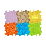 TINNITOTS - 6 Piece Set - Bright- Muffik Toddlers Set - Sensory Playmats