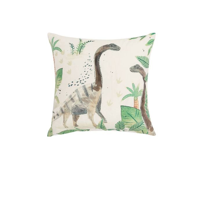 Happy Kids Dino Land Filled Square Cushion 40 x 40 cm