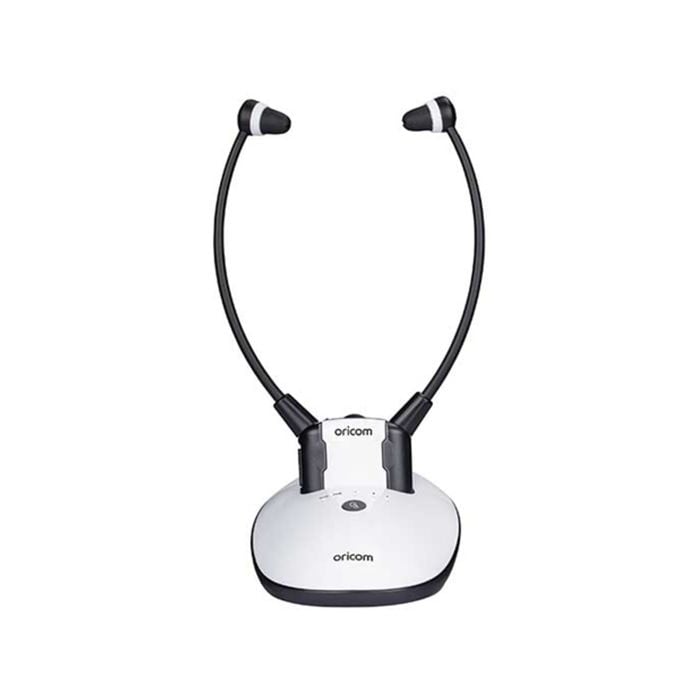 Oricom TV7400 Amplified Wireless Headset with Fast Charging Cradle