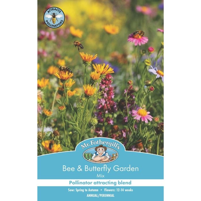 Mr Fothergill’s Bee and Butterfly Garden Mix Seeds