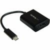 Startech.com Usb C To Displayport Adapter 4k 60hz - Usb Type-c To Dp 1.4 Monitor Video Converter (dp Alt Mode)