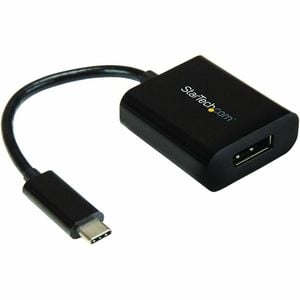 Startech.com Usb C To Displayport Adapter 4k 60hz - Usb Type-c To Dp 1.4 Monitor Video Converter (dp Alt Mode)