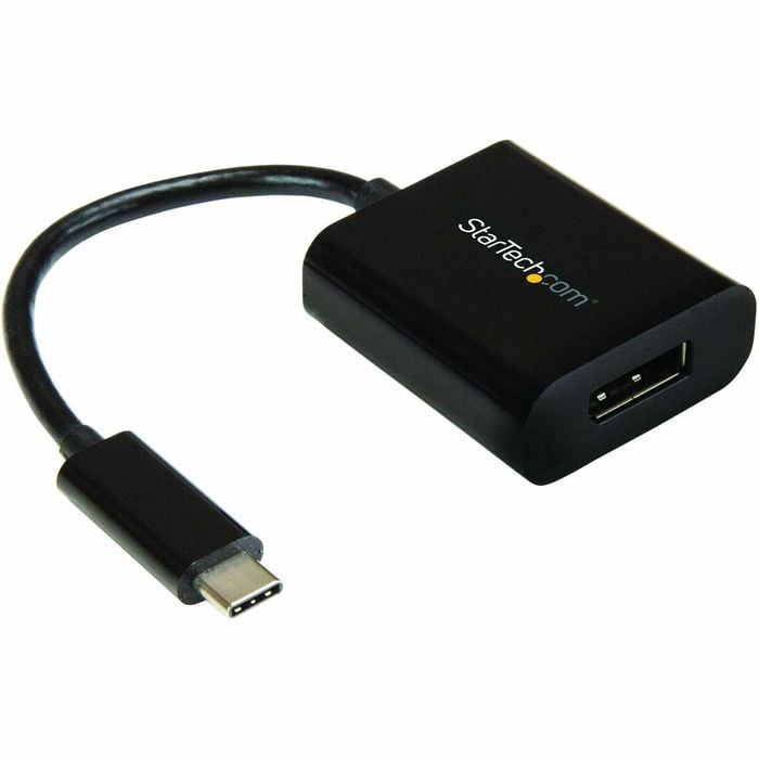 Startech.com Usb C To Displayport Adapter 4k 60hz - Usb Type-c To Dp 1.4 Monitor Video Converter (dp Alt Mode)