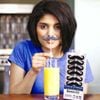 Moustache Stache Drink Straws Movember Bar - Set Of 6 Mustache Clips
